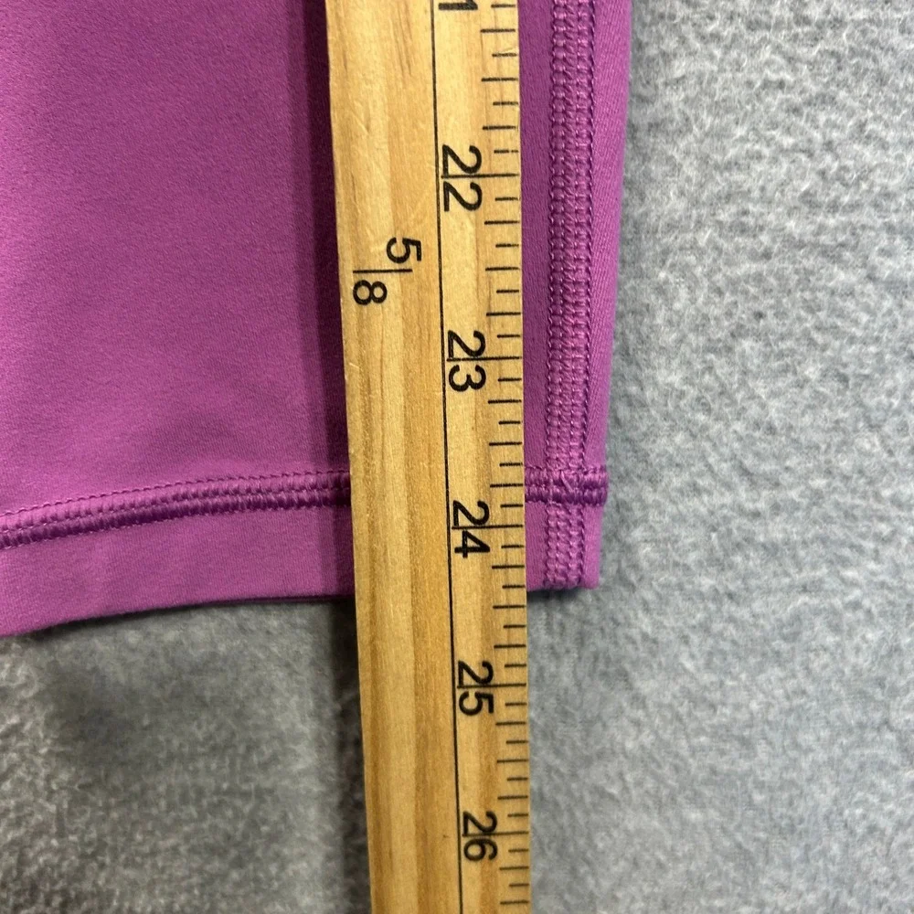 Athleta High Rise Full Length Leggings Womens Medium Purple Yoga Athletic Pants